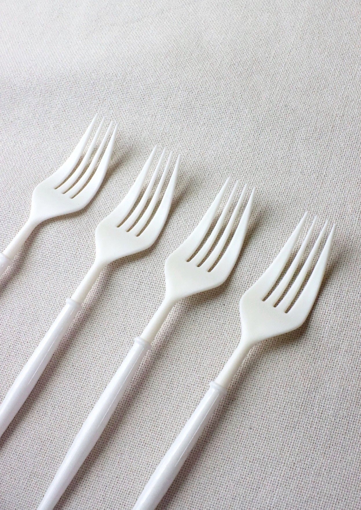 24-Piece Cream Flatware Set